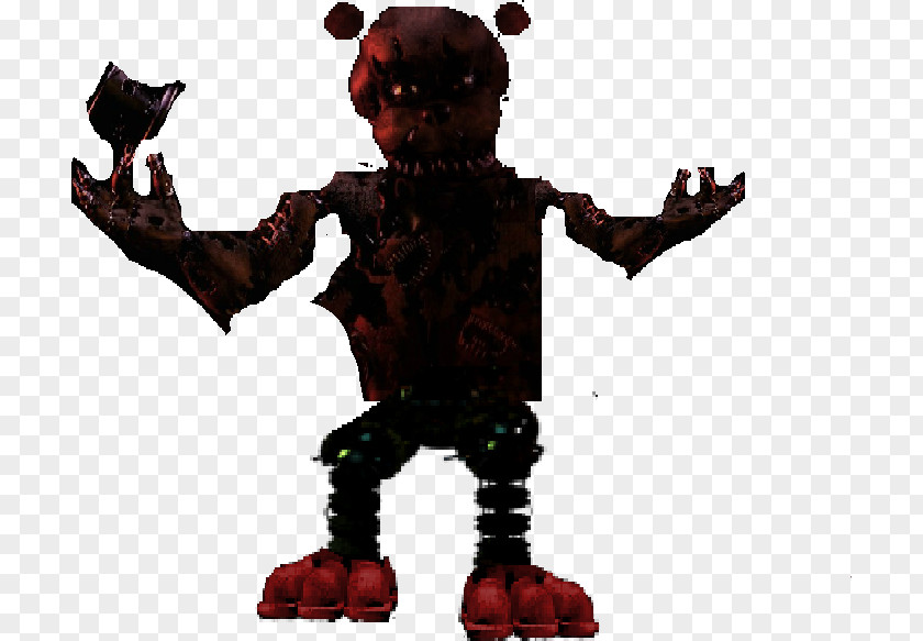 Nightmare Foxy Five Nights At Freddy's 4 2 Human Body PNG