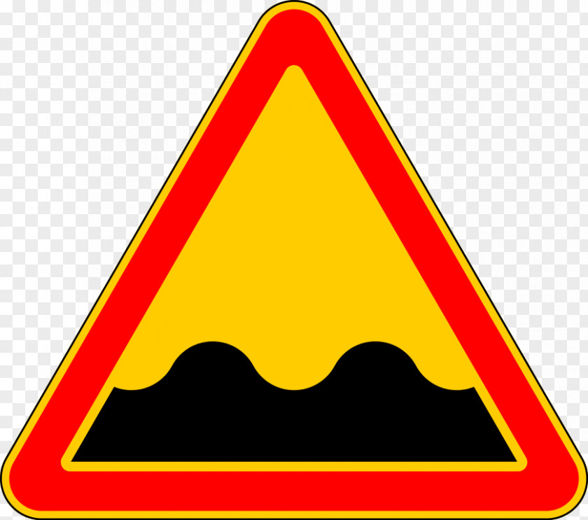 Road Speed Bump Traffic Sign Warning Stock Photography PNG