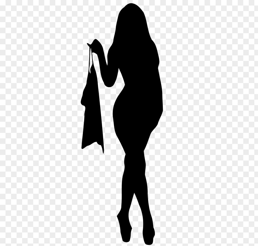 Silhouette Woman Clip Art PNG