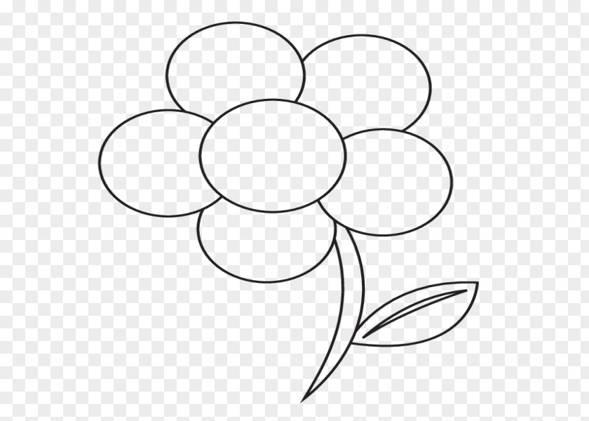 Flower Coloring Book Child Drawing PNG