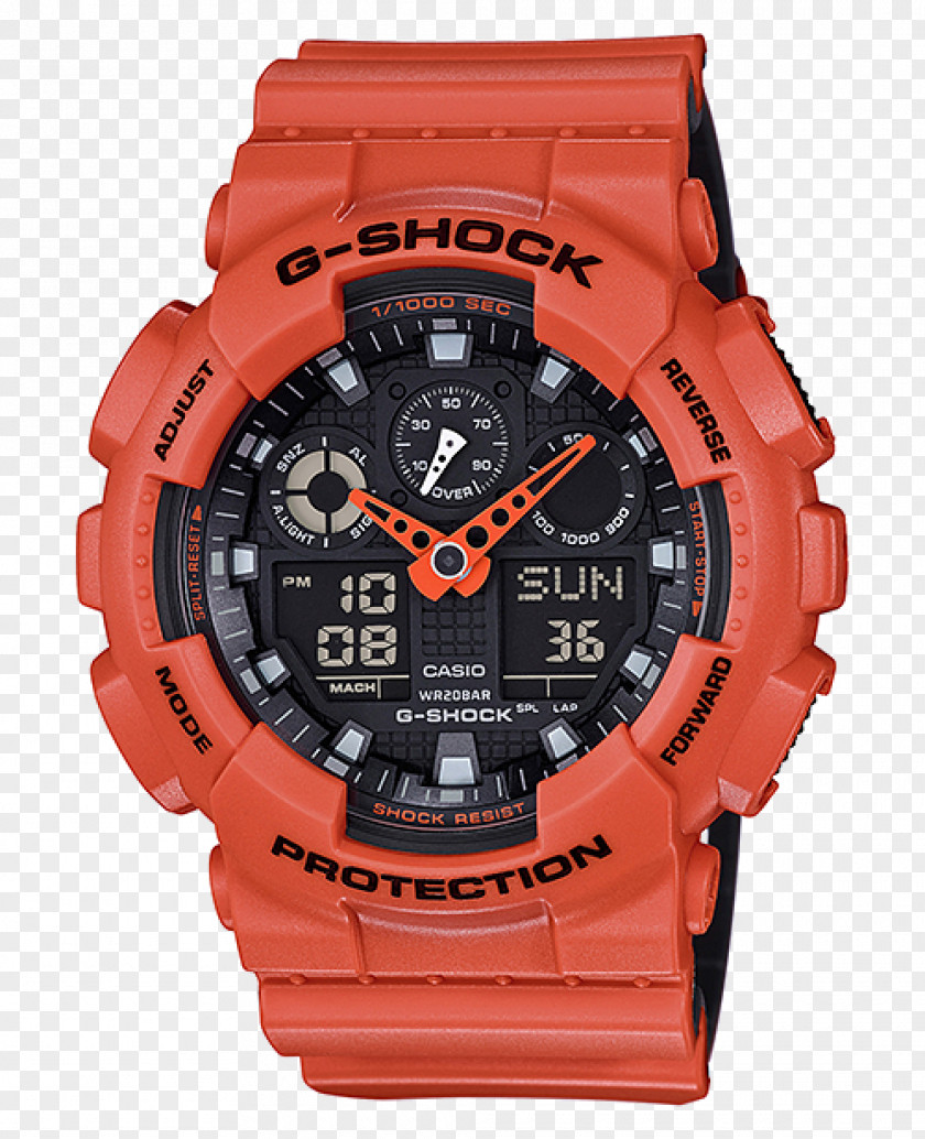 Watch G-Shock GA100 Casio Shock-resistant PNG