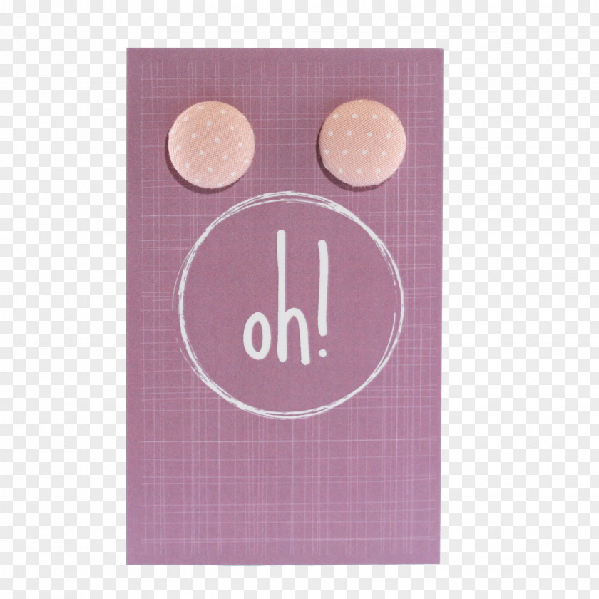 Pink Cloth Earring Button Mustard Clothing PNG