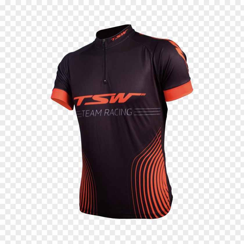 T-shirt Bicycle Cycling Team PNG
