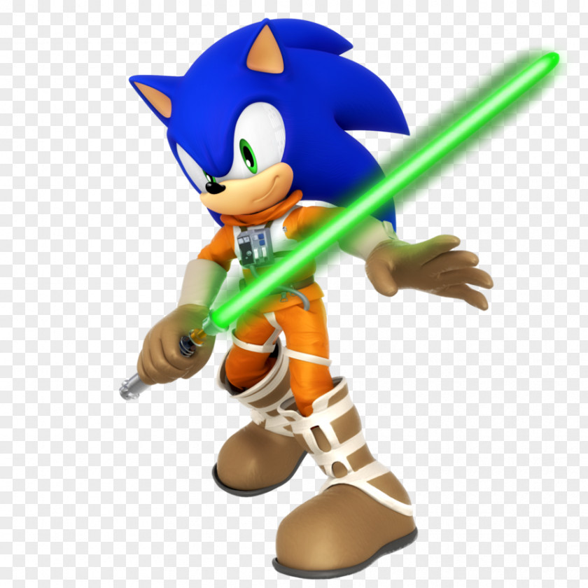 Three Dimensional Stars Sonic Forces Metal Amy Rose & Sega All-Stars Racing Anakin Skywalker PNG
