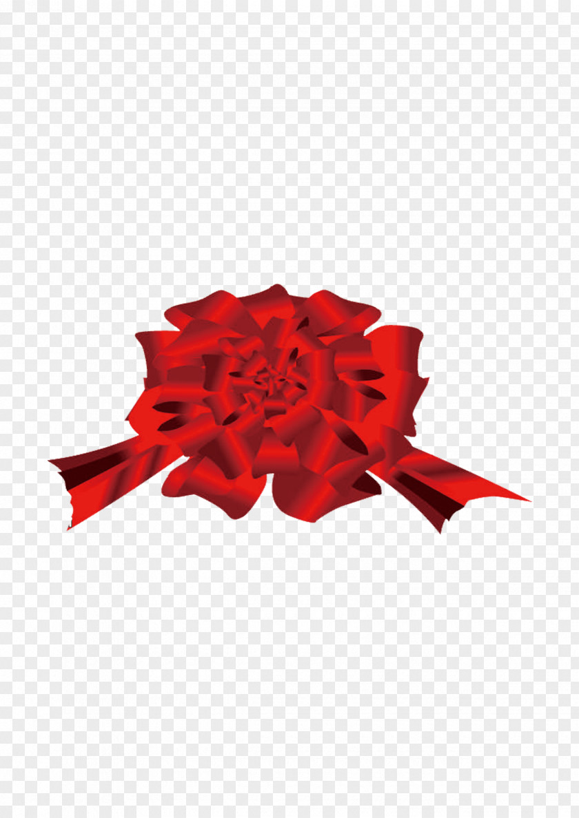 Bow Red Safflower Clip Art PNG