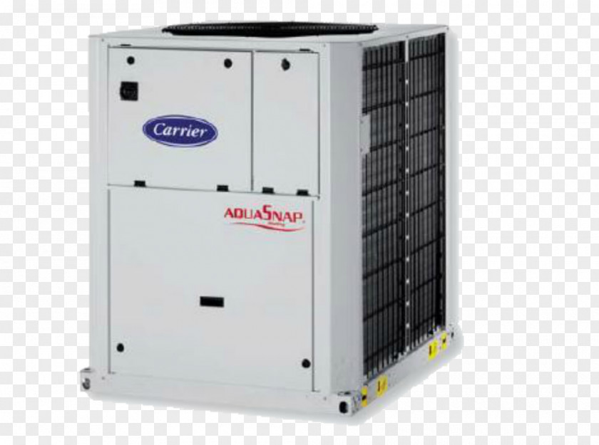 Chilled Water Air Handler Heat Pump Carrier Corporation Conditioning Chiller PNG
