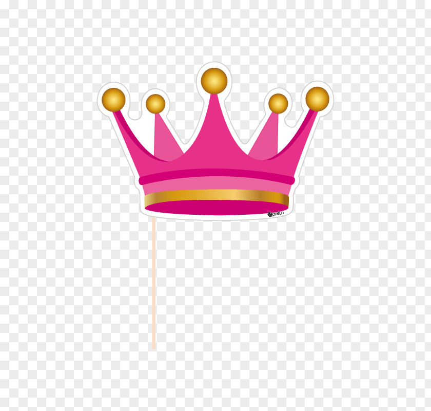 Crown Photo Booth Paper PNG