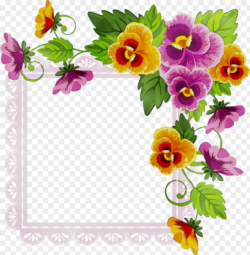 Floral Design Painting Texture Inch Canvas PNG