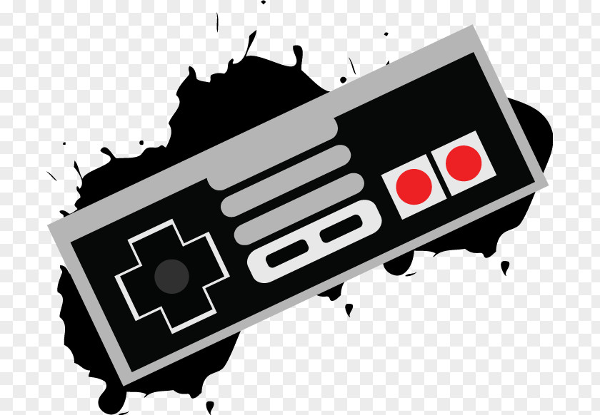 Free NES Game Collection ControllersNES Controller Cliparts Super Nintendo Entertainment System Emulator PNG