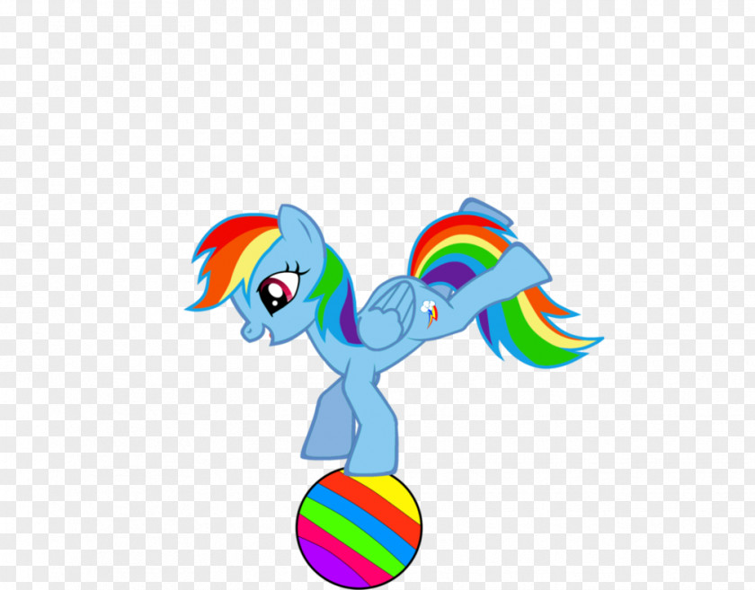 Horse Rainbow Dash Beach Ball PNG