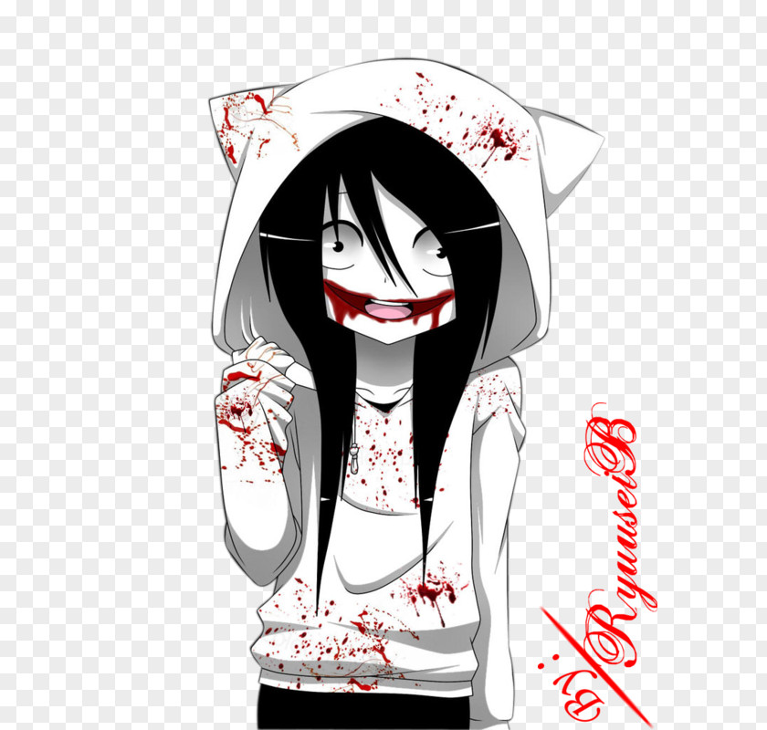 Jeff The Killer Slenderman Creepypasta Fandom Laughing Jack PNG