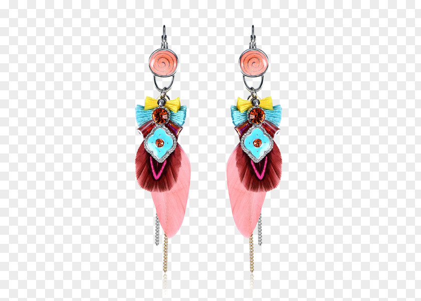 Jewellery Earring Body Gold Pink PNG