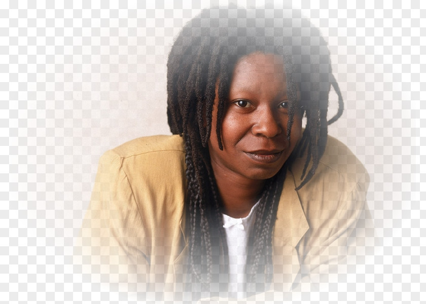 Actor Whoopi Goldberg The View Female Long Hair PNG