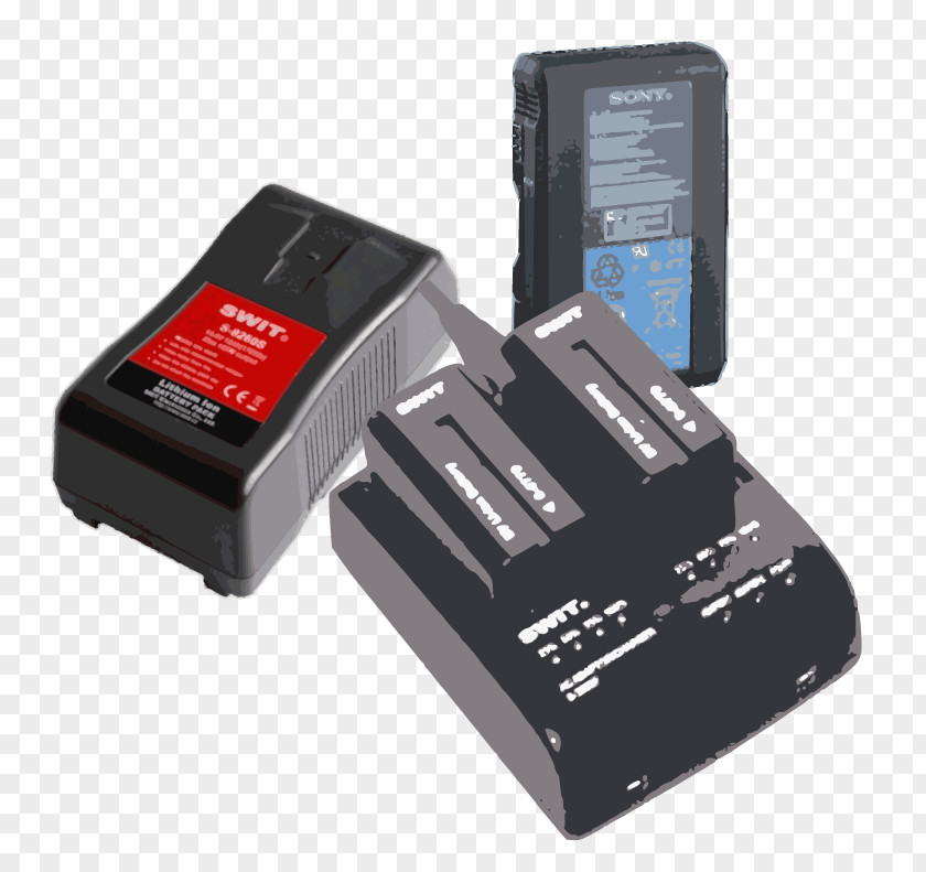 Battery Charger Lithium-ion Rechargeable Power Converters PNG