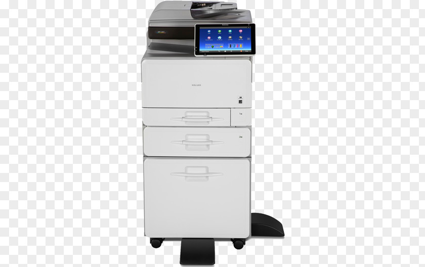 Fax Paper Multi-function Printer Ricoh Printing Savin PNG