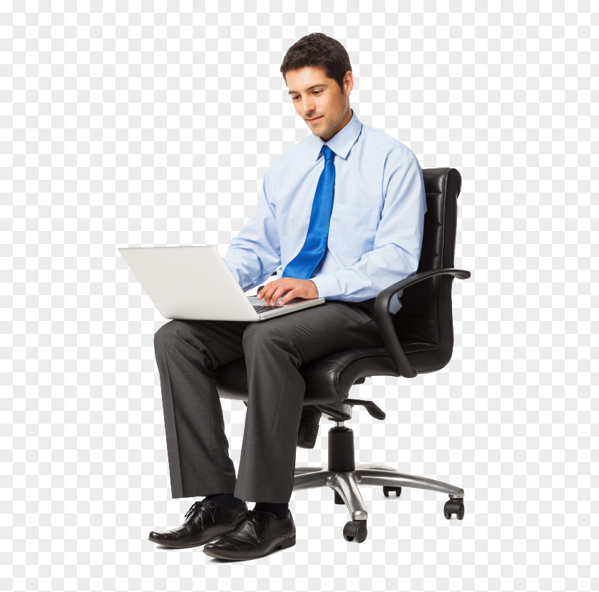 Laptop Office & Desk Chairs Businessperson Stock Photography PNG