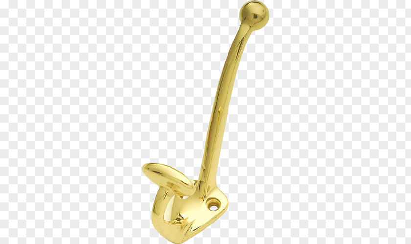 Brass Hook Material Clothes Hanger Clothing PNG