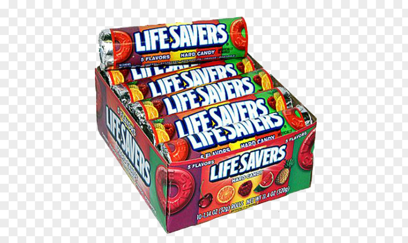 Candy Hard Life Savers Flavor Chewing Gum PNG