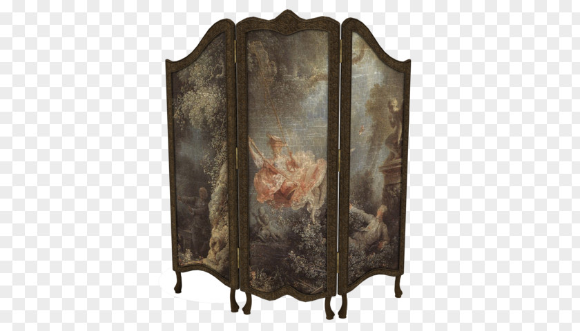 Dressing Room Dividers Folding Screen Changing Mirror PNG