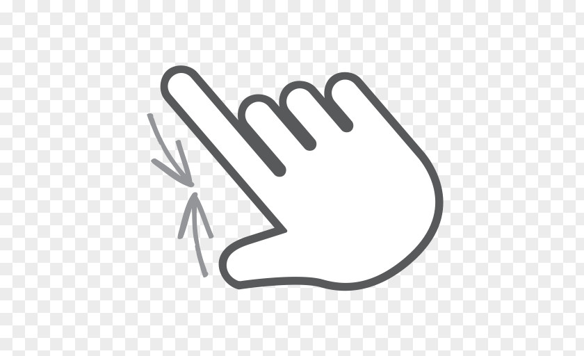 Hand Gesture Pinch Finger PNG
