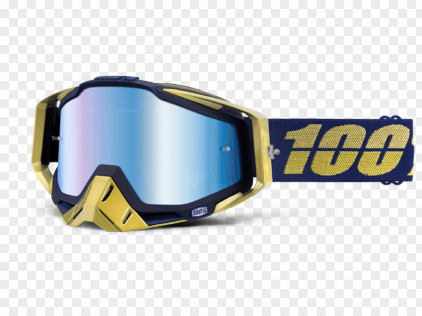 Motocross Goggles 100 Percent Accuri Glasses Dirt Bike Motorcycle PNG