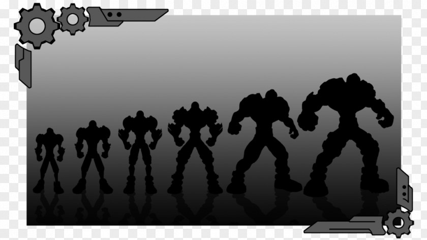 Silhouette Technology Black Machine White PNG