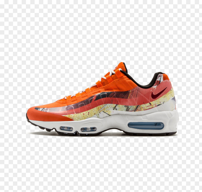 Size 10.0 Mens Nike Air Max 95 Sports ShoesNike Free Dave White X Size? ‘Fox’ Sneakers PNG