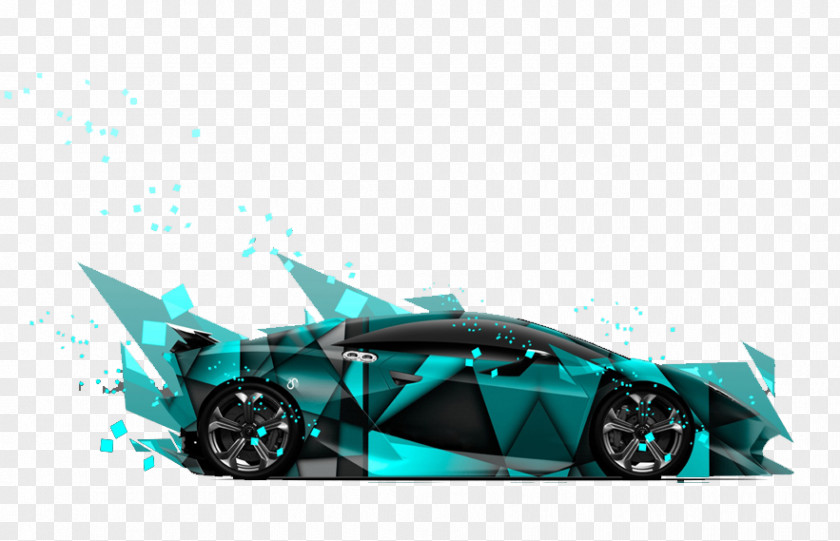 Creative Sports Car Door Lamborghini PNG