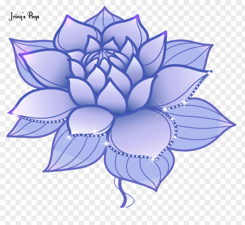 Design Nelumbo Nucifera Poster PNG