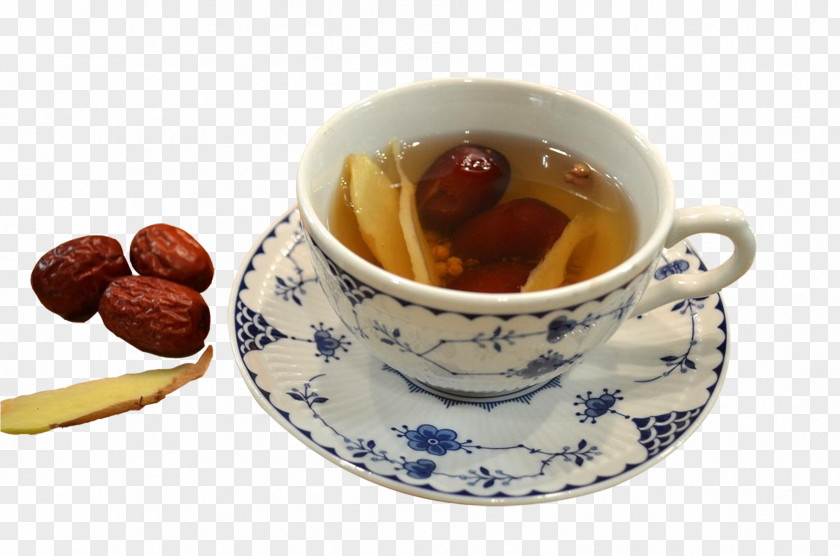 Ginger Red Dates Soup Tea Jujube Sichuan Pepper Food PNG