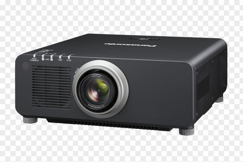 Projector Multimedia Projectors Digital Light Processing Panasonic PT DZ870LKE PNG
