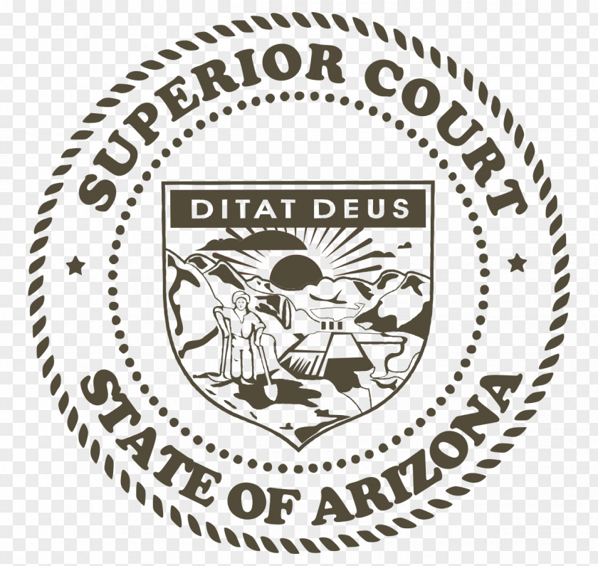 Seal Court Order Arizona Logo Organization Font Brand PNG