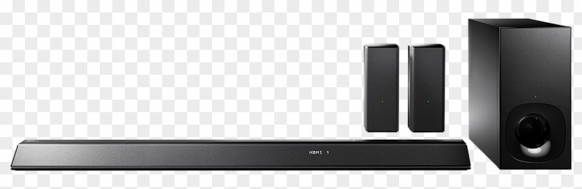 Sony Soundbar Home Theater Systems 5.1 Surround Sound DTS-HD Master Audio PNG