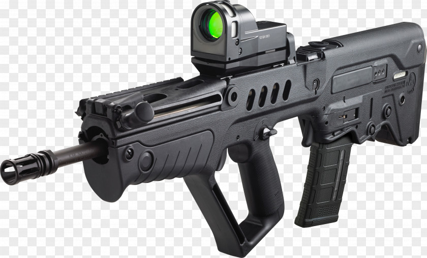 IWI Tavor Israel Weapon Industries Semi-automatic Firearm .300 AAC Blackout Rifle PNG firearm rifle, weapon clipart PNG