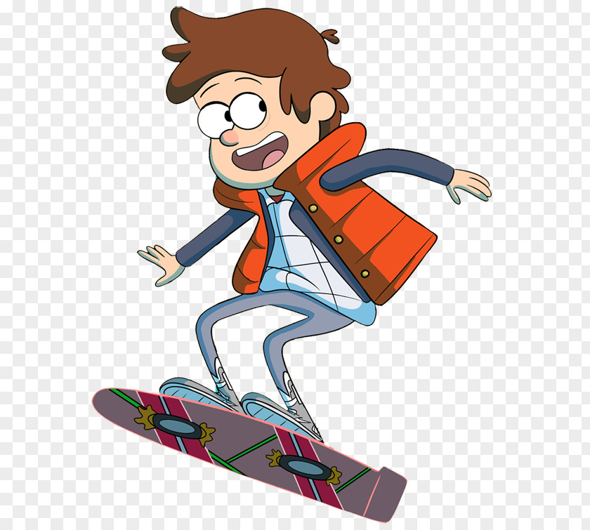Marty McFly Dipper Pines Back To The Future DeviantArt Film PNG