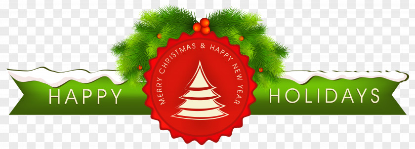 Merry Christmas Text Decor Clipart Image Holiday Happiness PNG