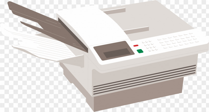 Printer Cartoon Paper Animation PNG