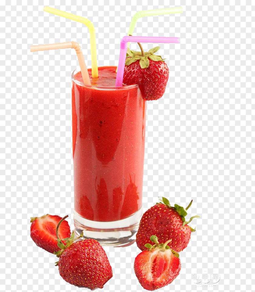 Strawberry Juice Sugarcane Smoothie Orange PNG