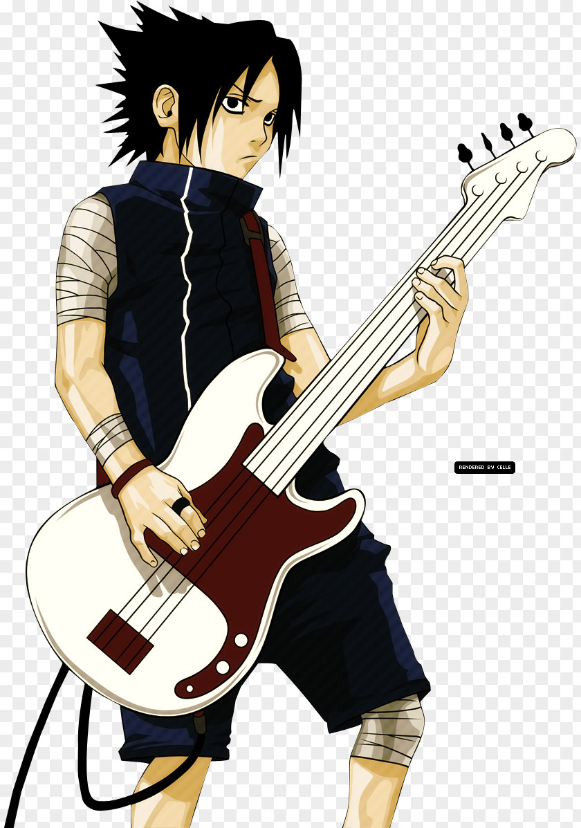 Bass Guitar Sasuke Uchiha Electric Kakashi Hatake PNG