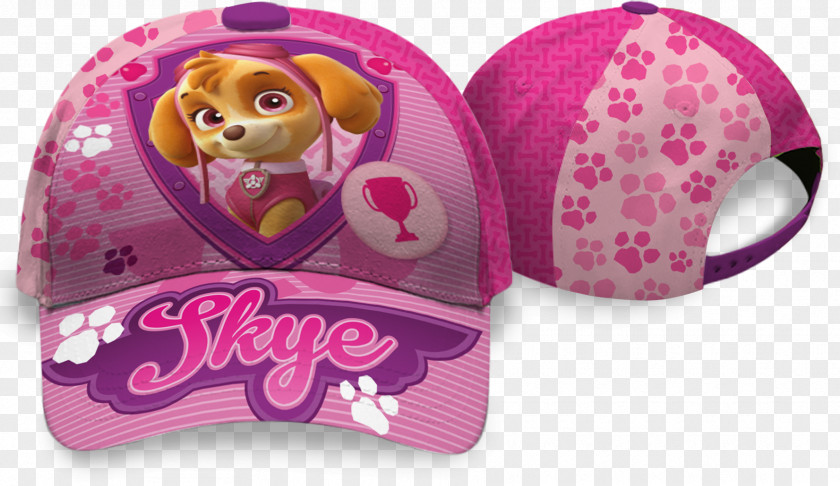 Cap Nickelodeon PAW PATROL | SKYE| CAP Pink Hat Clothing Baseball PNG