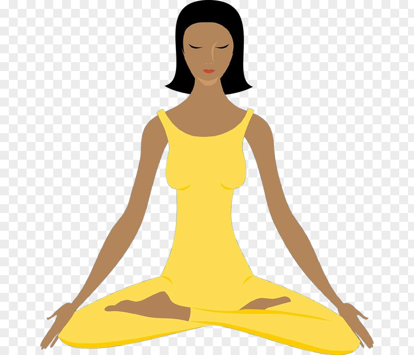 Neck Balance Yellow Meditation Physical Fitness Yoga Clip Art PNG