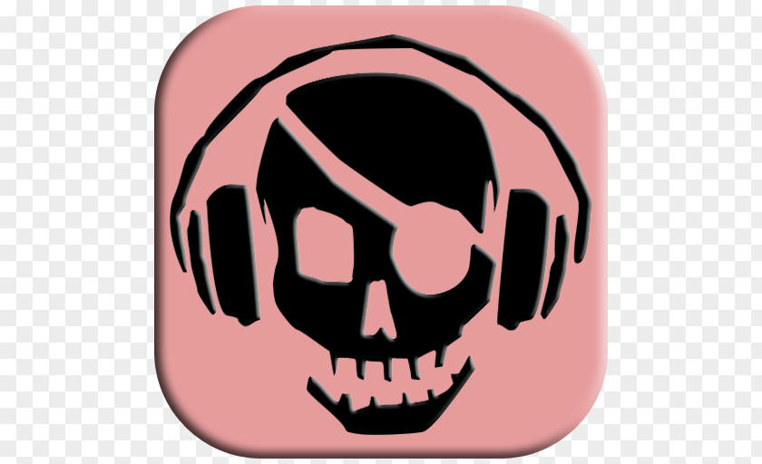Headphones Decal Sticker Skull T-shirt PNG