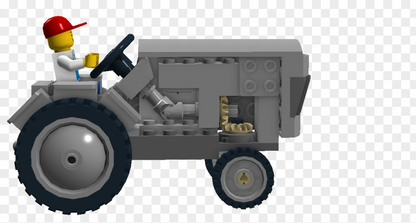 Toy History Of Lego Plastic Tractor PNG