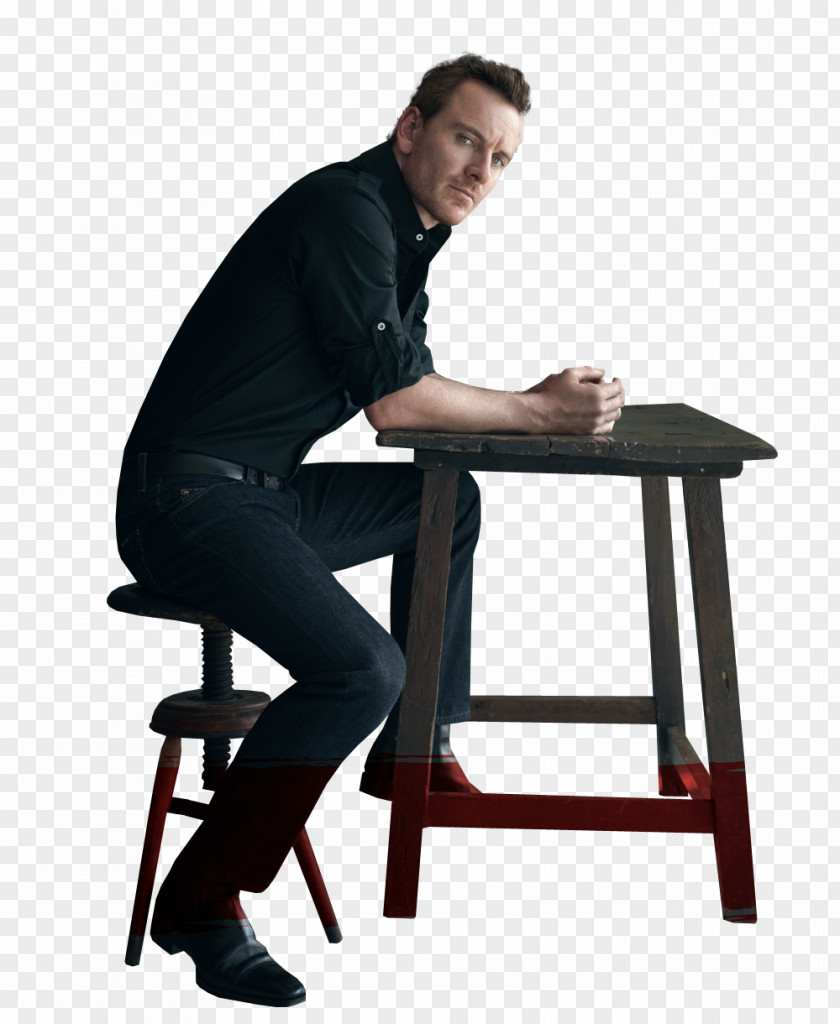 Michael Fassbender Magneto Table Clip Art PNG
