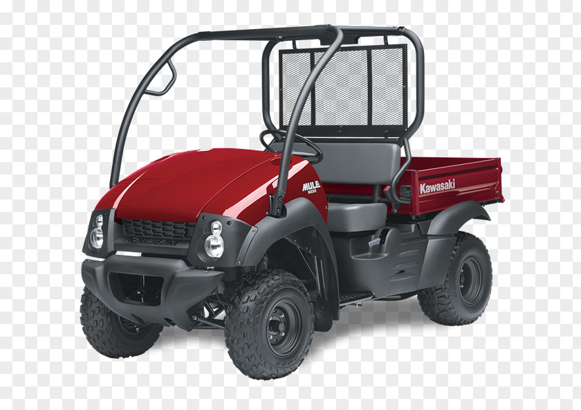 Motorcycle Kawasaki MULE Utility Vehicle Heavy Industries & Engine Four-wheel Drive PNG