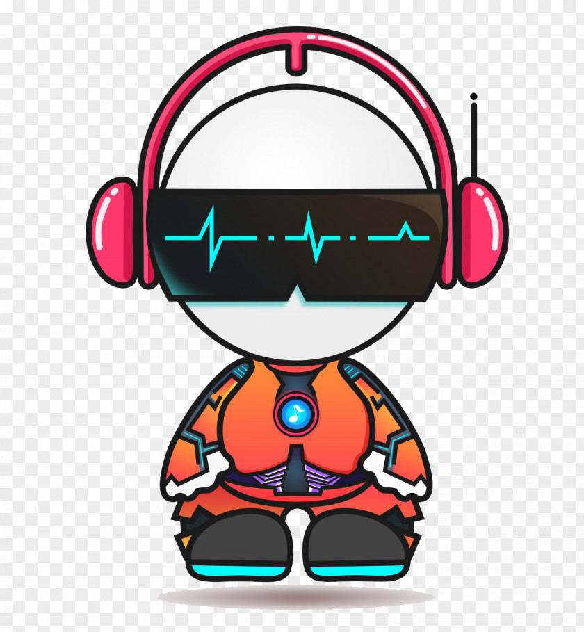 Wearing Sunglasses Listening To Headphones Universe People Glasses Clip Art PNG
