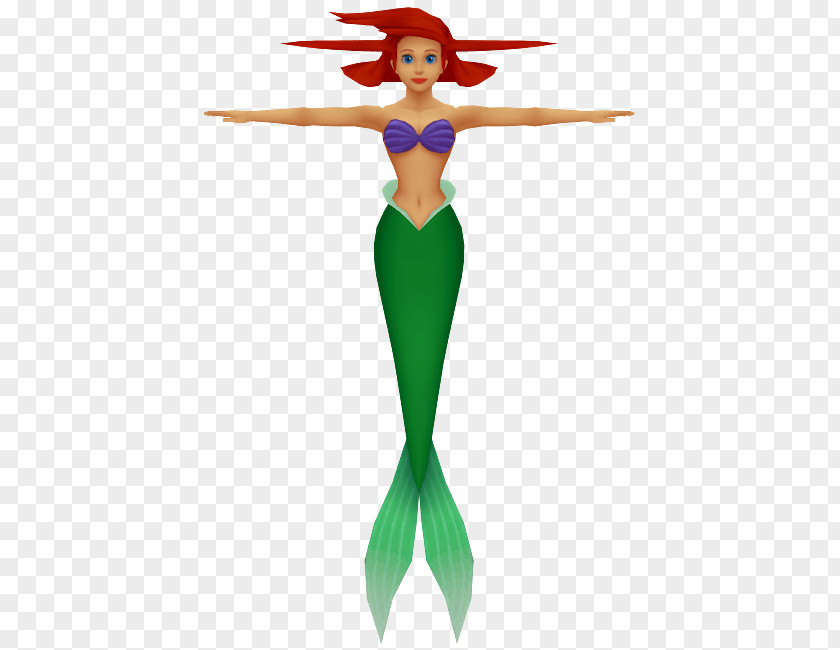 Little Mermaid Ariel's Undersea Adventure Figurine Character PNG