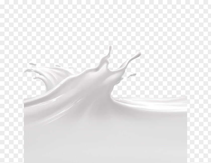 Rich White Milk Cartoon Cow's Computer File PNG