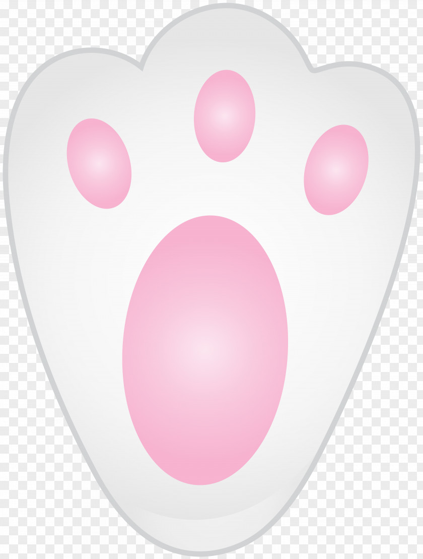 Transparent Background Paw Clipart Pink M Balloon RTV PNG