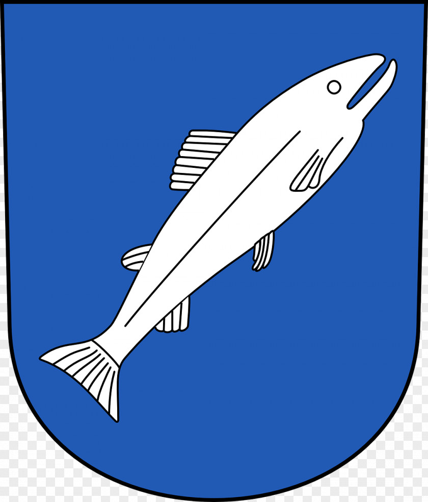 Aquarium Fish Coat Of Arms Crest Clip Art PNG